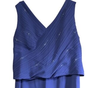 NW/OT Mother of the Bride with see thru jacket elegant purple dress.